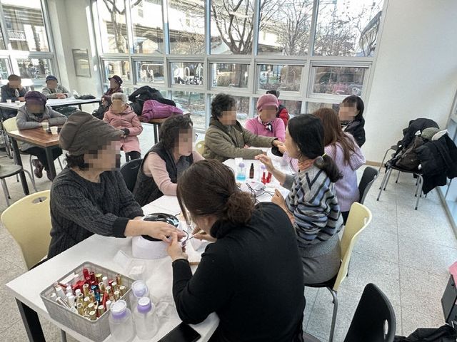 의정부시 '호호당 2호점' 공간 활성화 지속 추진 네일아트 봉사