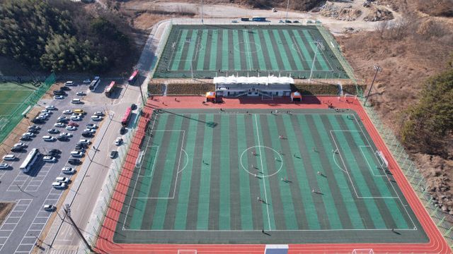 함양군 축구동계전지훈련 사진2