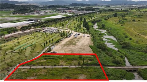 한림술뫼파크골프장 18홀 확장 구역