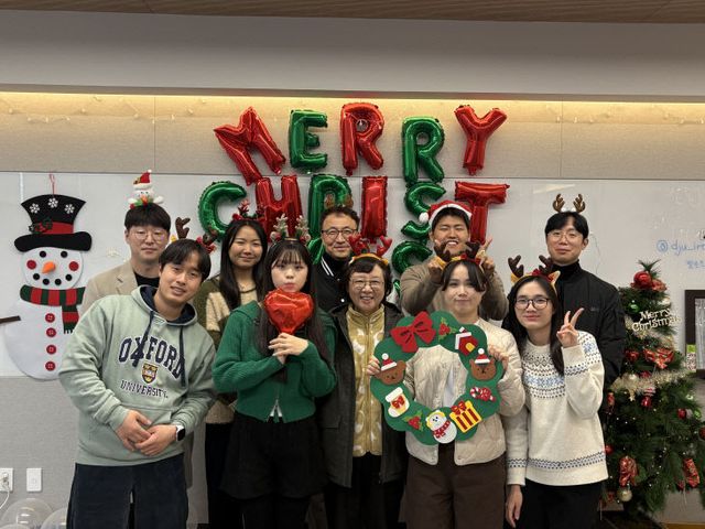 대전대학교 국제교류원 단체사진