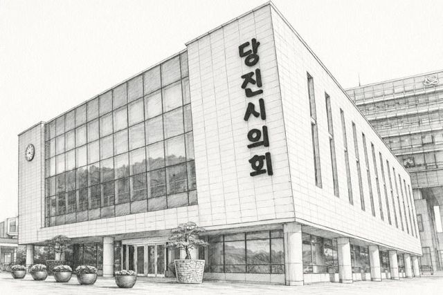 사본 - 당진시의회 전경(스케치)-11