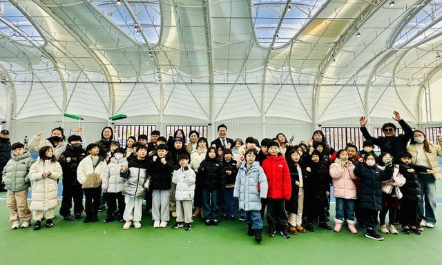 부안군, 실내 테니스장 준공식 사진 (1)