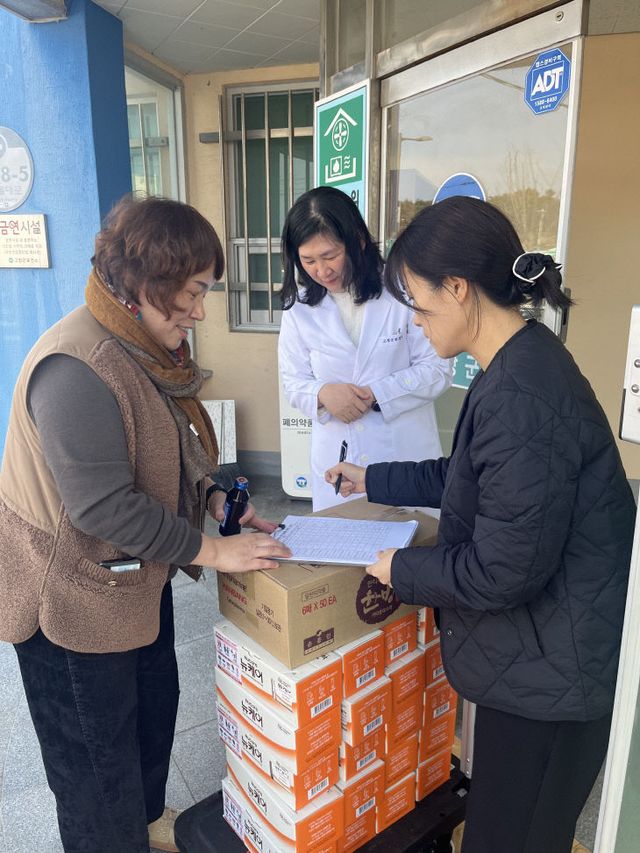 보건소, 재가치매환자 물품배부2