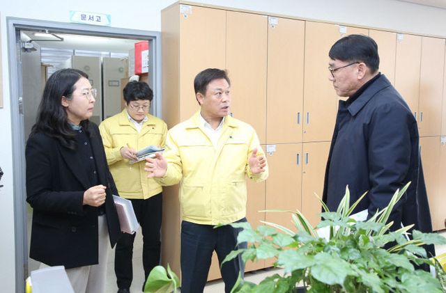 주요 공공시설 점검（신태인　행정문화센터）