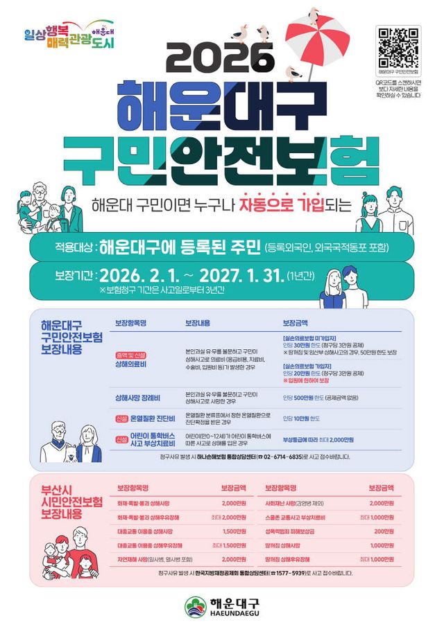 해운대구 구민안전보험