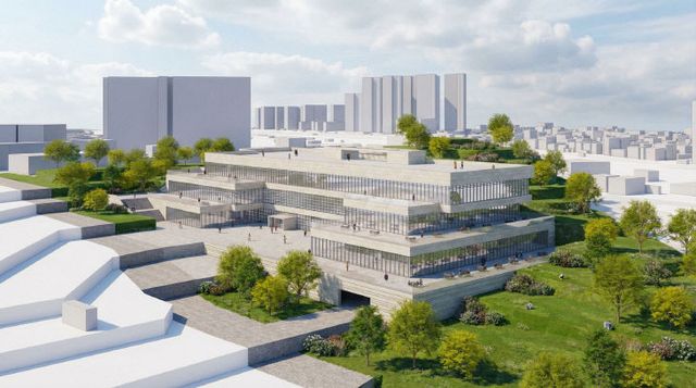 대덕구 오정동 2032년 ‘제4시립도서관’ 개관(수시)-조감도