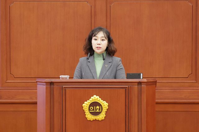 제292회 임시회 제3차 본회의 김민숙 의원 5분자유발언-1