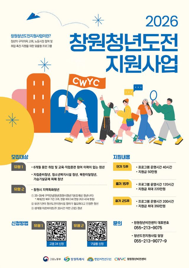 2026년 청년도전지원사업 참여자 모집