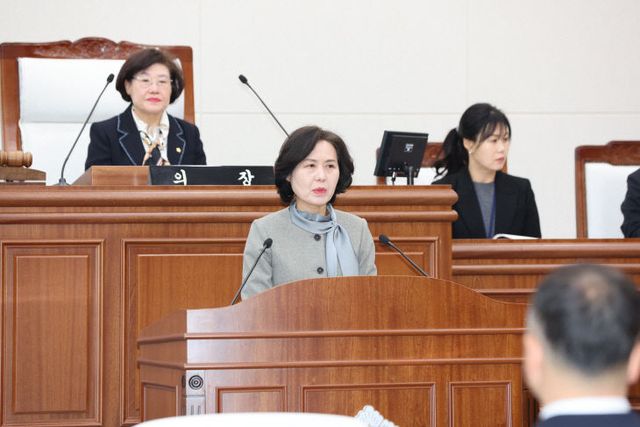 문미혜 의원 자유발언