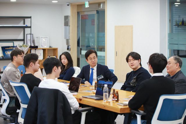 허태정 충남대 창업동아리 방문1