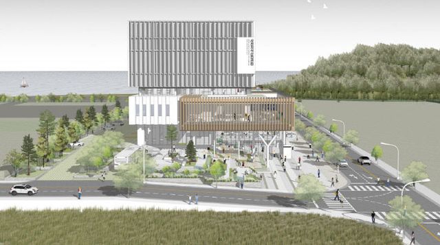 사천시 공공임대형 지식산업센터 건립사업 설계공모 당선작