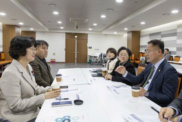 국·도비 확보를 위한 도청 방문