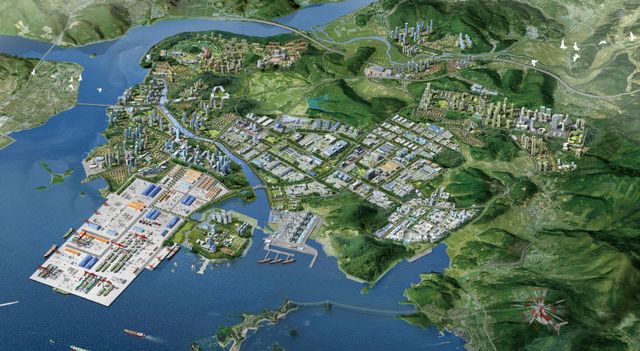 경제자유구역 조감도