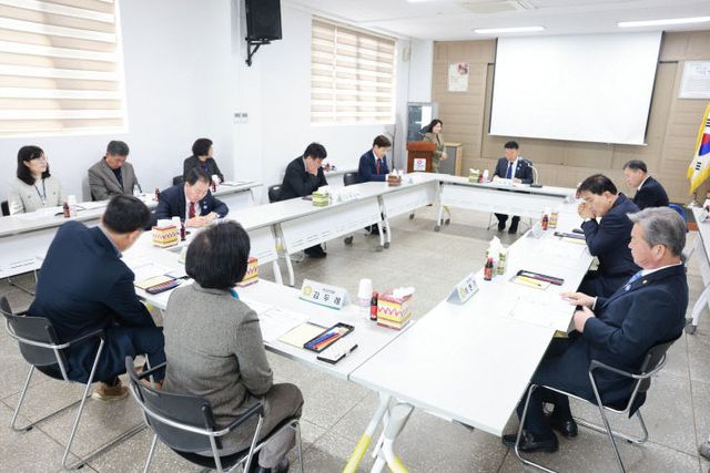0312 부안군의회 읍면 현황 청취 실시