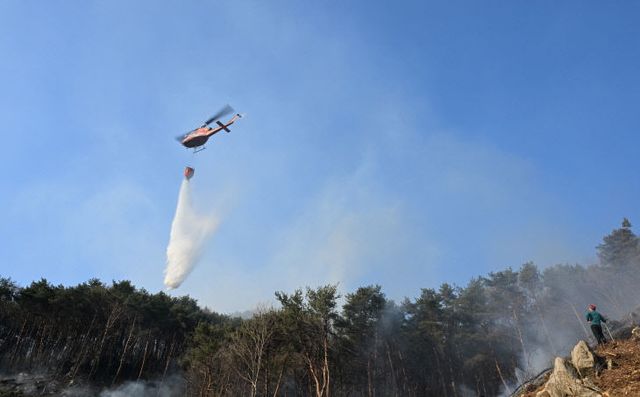 2025년 산불 진화 사진 (2)