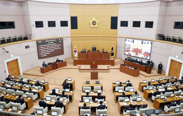 1. 제295회 임시회 제차 본회의(2026.3.16.) 회의장 전경