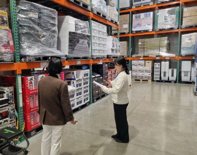 녹색제품 판매장소 점검 사진