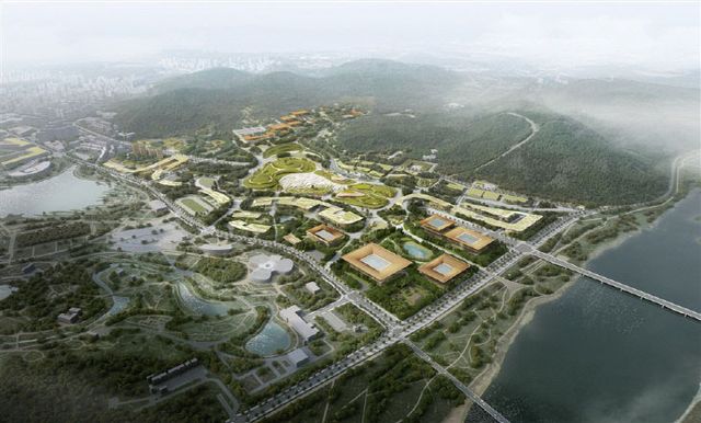 국가상징구역 전경