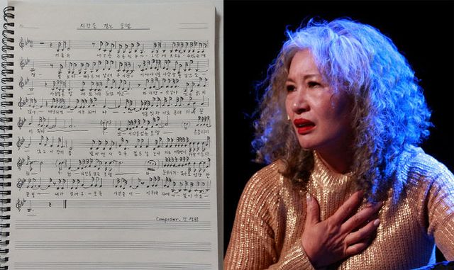 영산대 시니어모델학과 강정란 쪽).