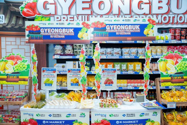 고령딸기, 경북 K-푸드 시군 합동 해외팝업 참여