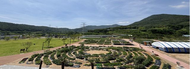 1-1. 철마도시농업공원 공영텃밭 체험학습장 전경