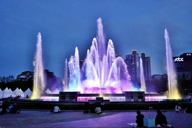 노래하는분수대