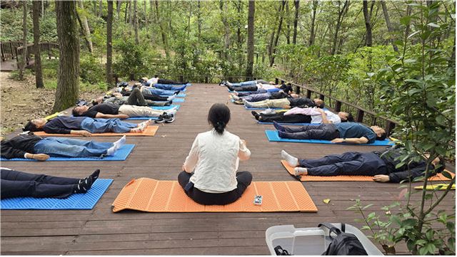 산림교육 프로그램 운영 사진
