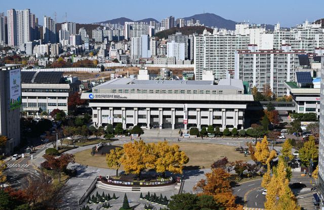 인천광역시청 청사 전경 333