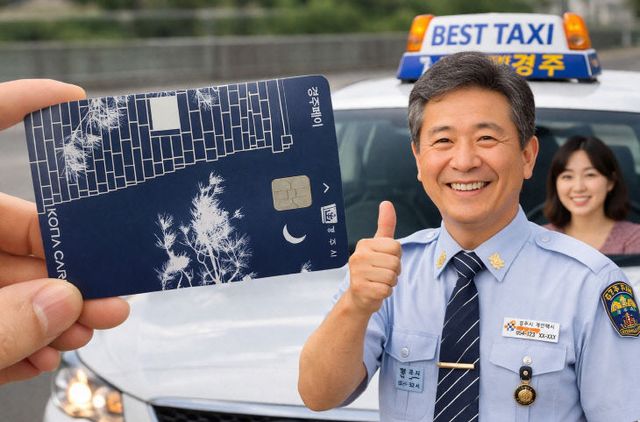 택시요금 경주페이 결제 도입