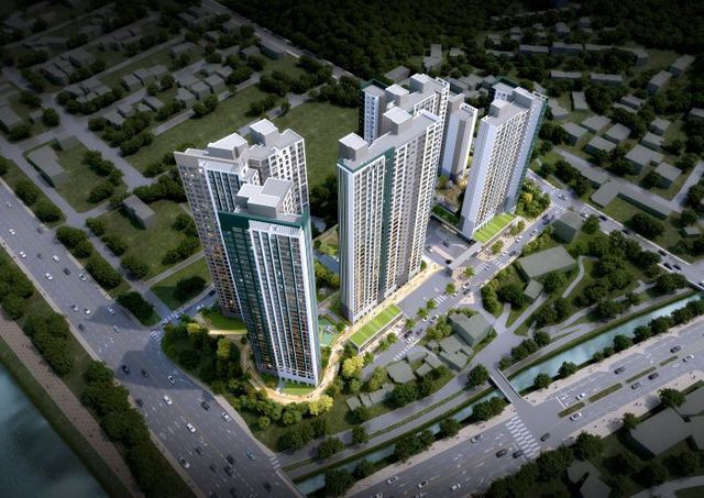 4. 모현1구역 주택재개발정비 사업 조감도