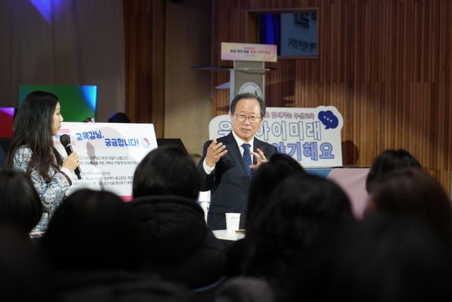 김석준 부산시교육감모습