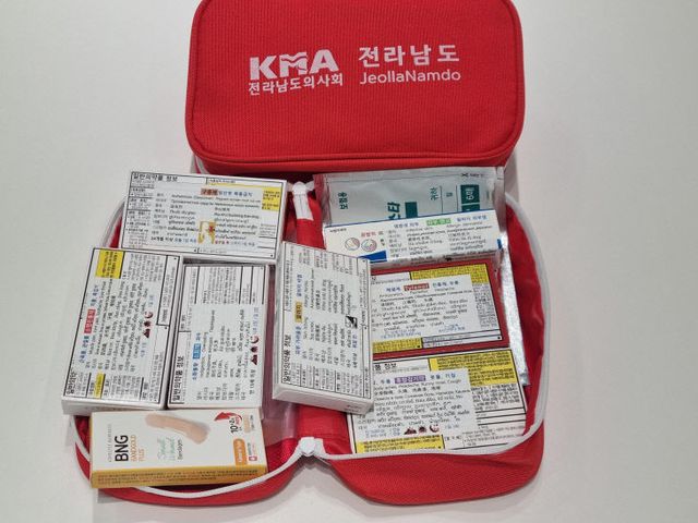 외국인 계절근로자 구급약품 지원-구급약품 세트