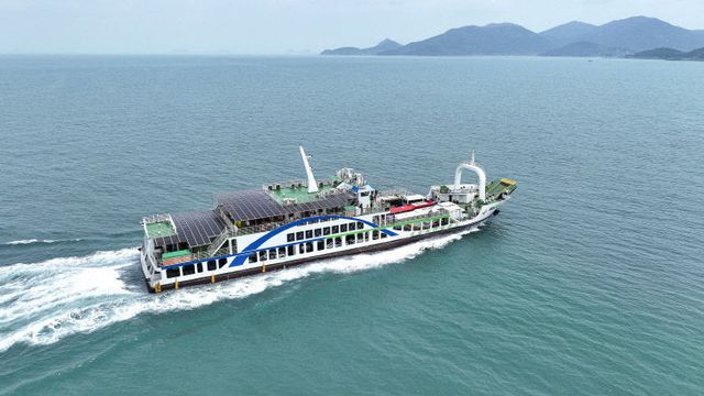 전남 완도군 청산도 행 여객선