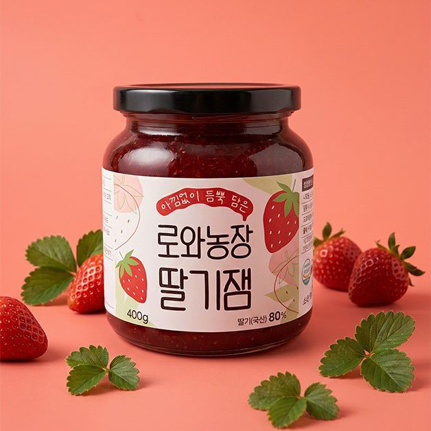 1. 로와농장 딸기잼