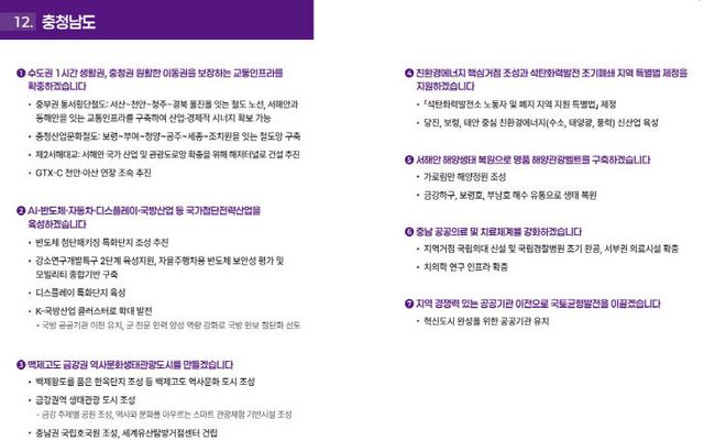 충남공약