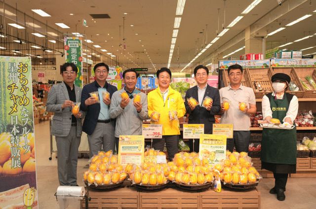 성주 참외 일본 열도 입맛 잡는다