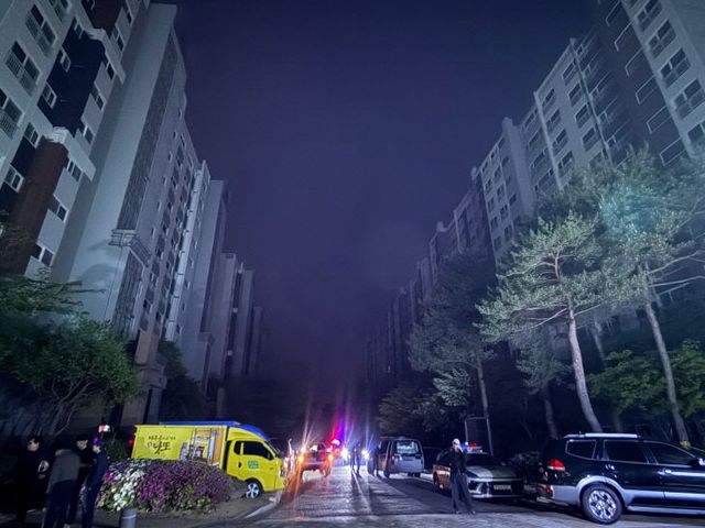 조치원읍 아파트 화재