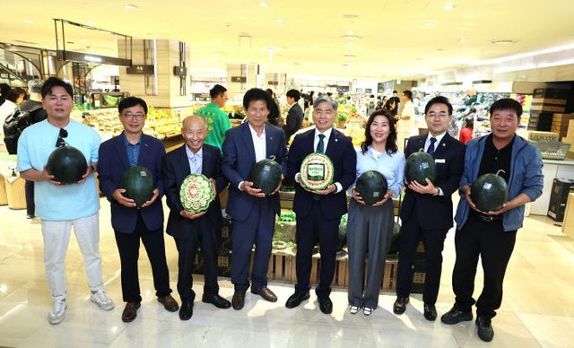 고창명품 수박_ 롯데백화점 홍보 판촉행사(3)
