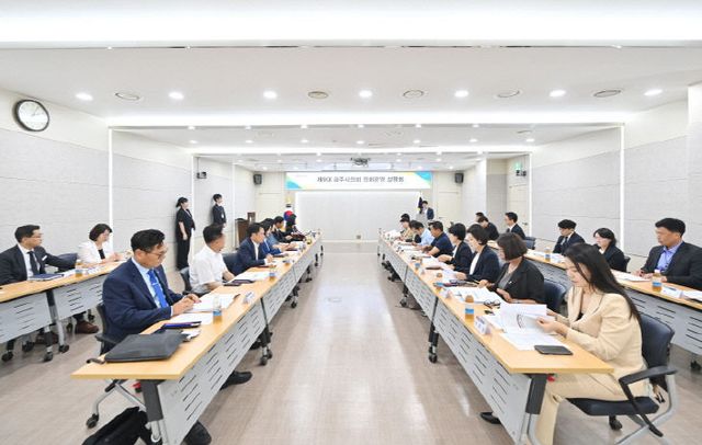 (보도사진) 파주시의회, 제9대 시의원 당선자 대상 설명회 개최