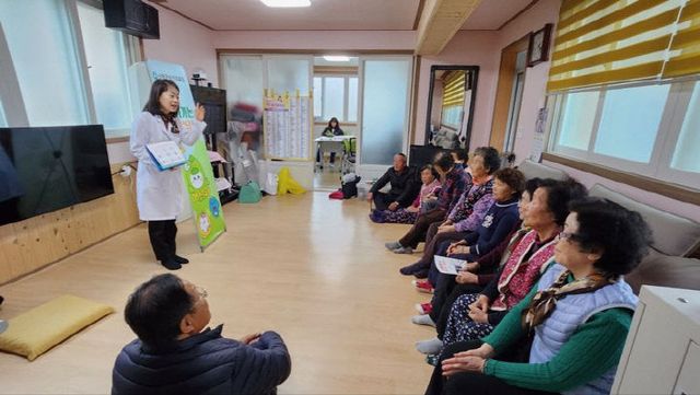 산청군 찾아가는 통합건강증진 프로그램 운영