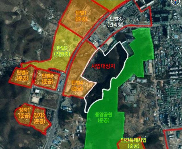 광주시 탄벌지구