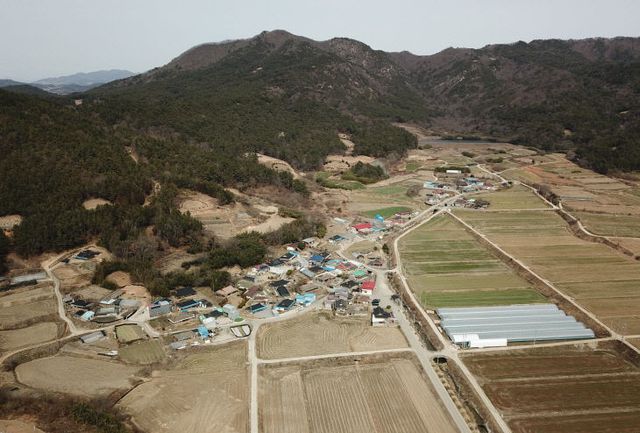사진자료(함평군 손불면 장재·호암마을 전경)