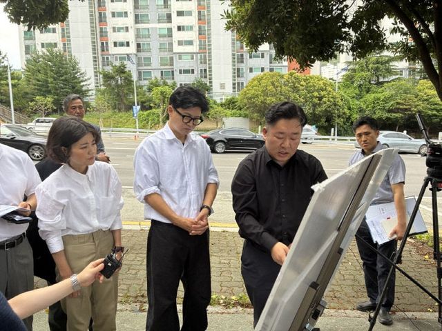 대심도 만덕IC 인근 현장점검 사진(26.7.10)