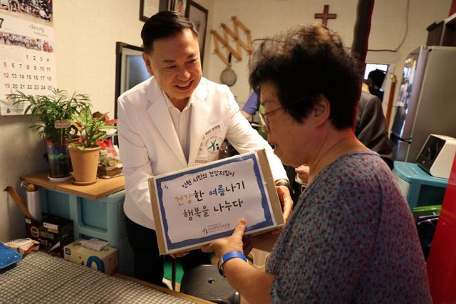 망 의료봉사’… 온정 나눠