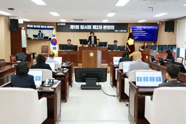 [보도사진] 영종구의회, 제1회 임시회 폐회 (1)