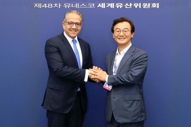 전재수 시장, 유네스코 사무총장 부산 방문 접견