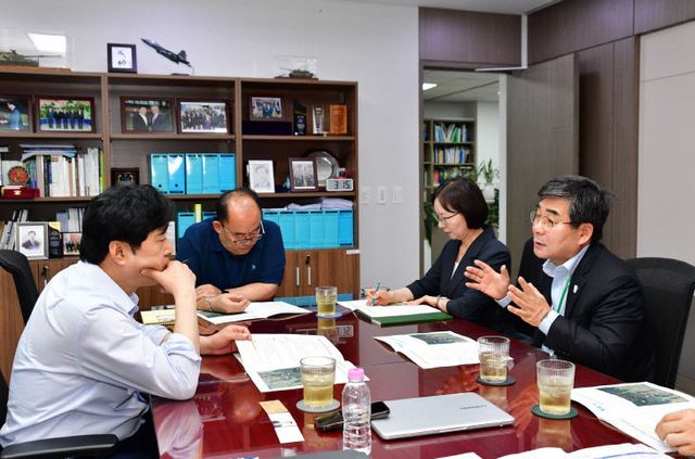 국비예산 확보를 위한 국회 방문5