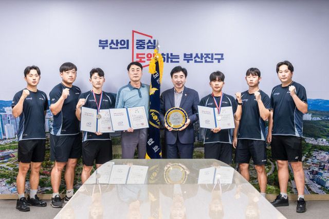 8. 문화체육과-부산진구청 정구팀, 전국대회 우승