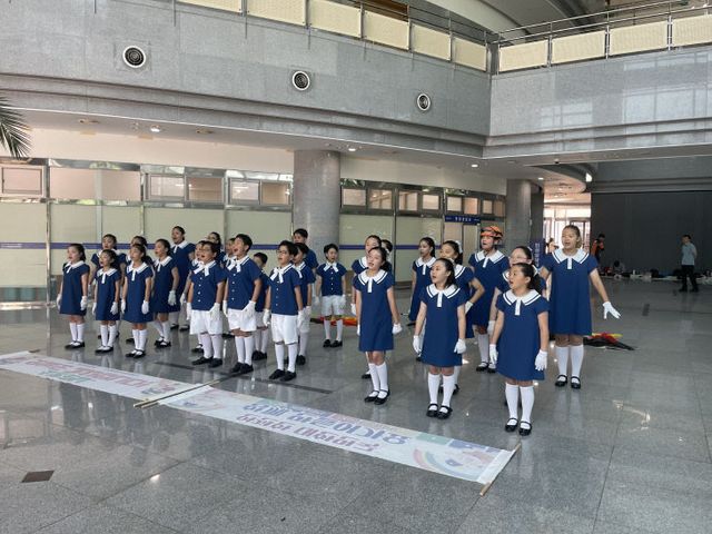 전국119소방동요 경연대회 향한 첫걸음(사진)