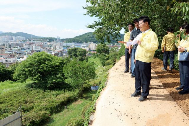 심덕섭 고창군수 재해 취약지역 현장점검(3)